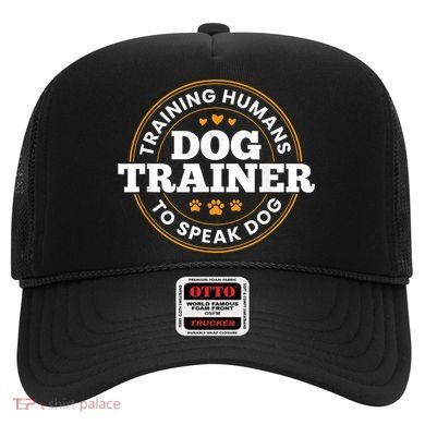 Dog Trainer Training Humans To Speak Dog Funny Trainer Hat