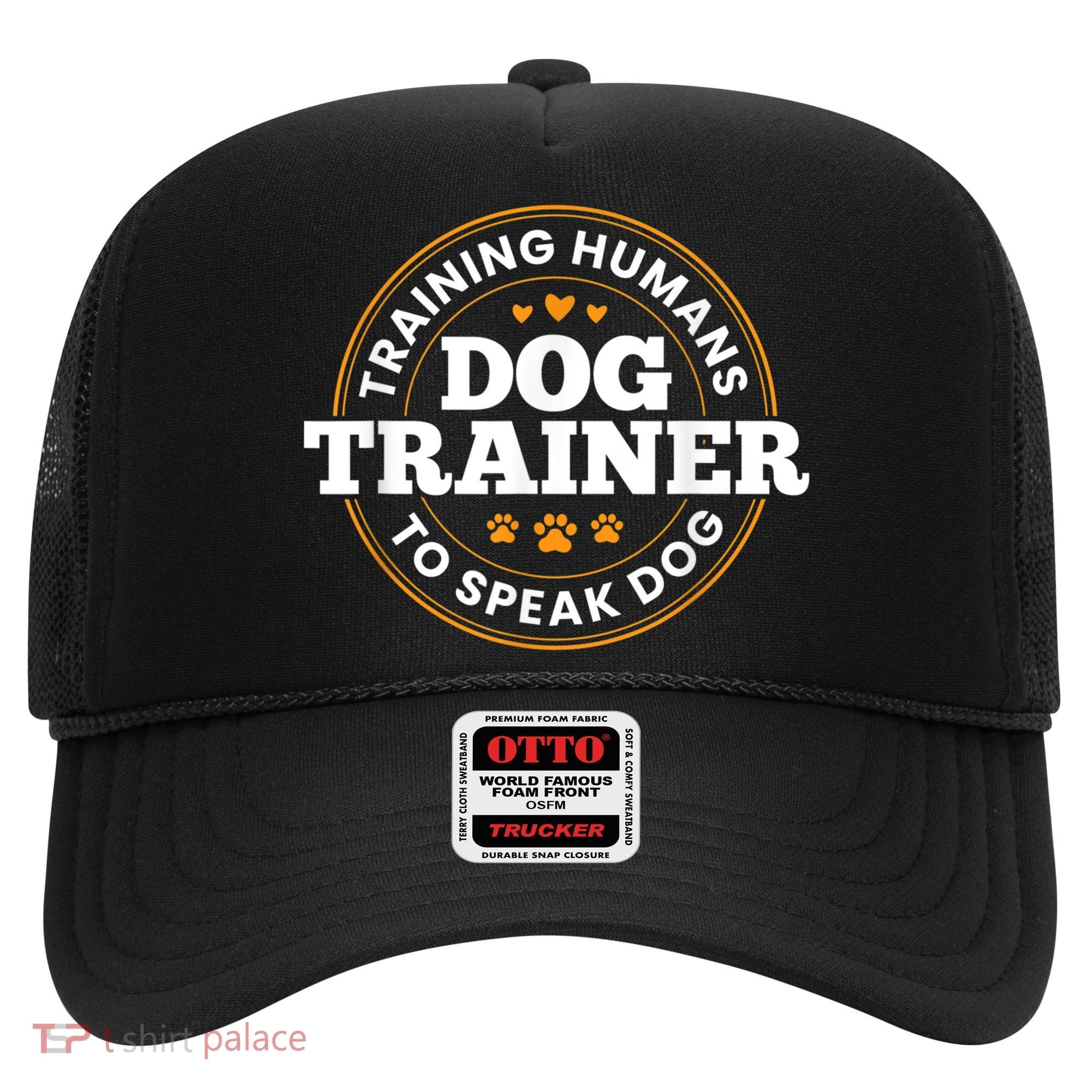 Dog Trainer Training Humans To Speak Dog Funny Trainer Hat