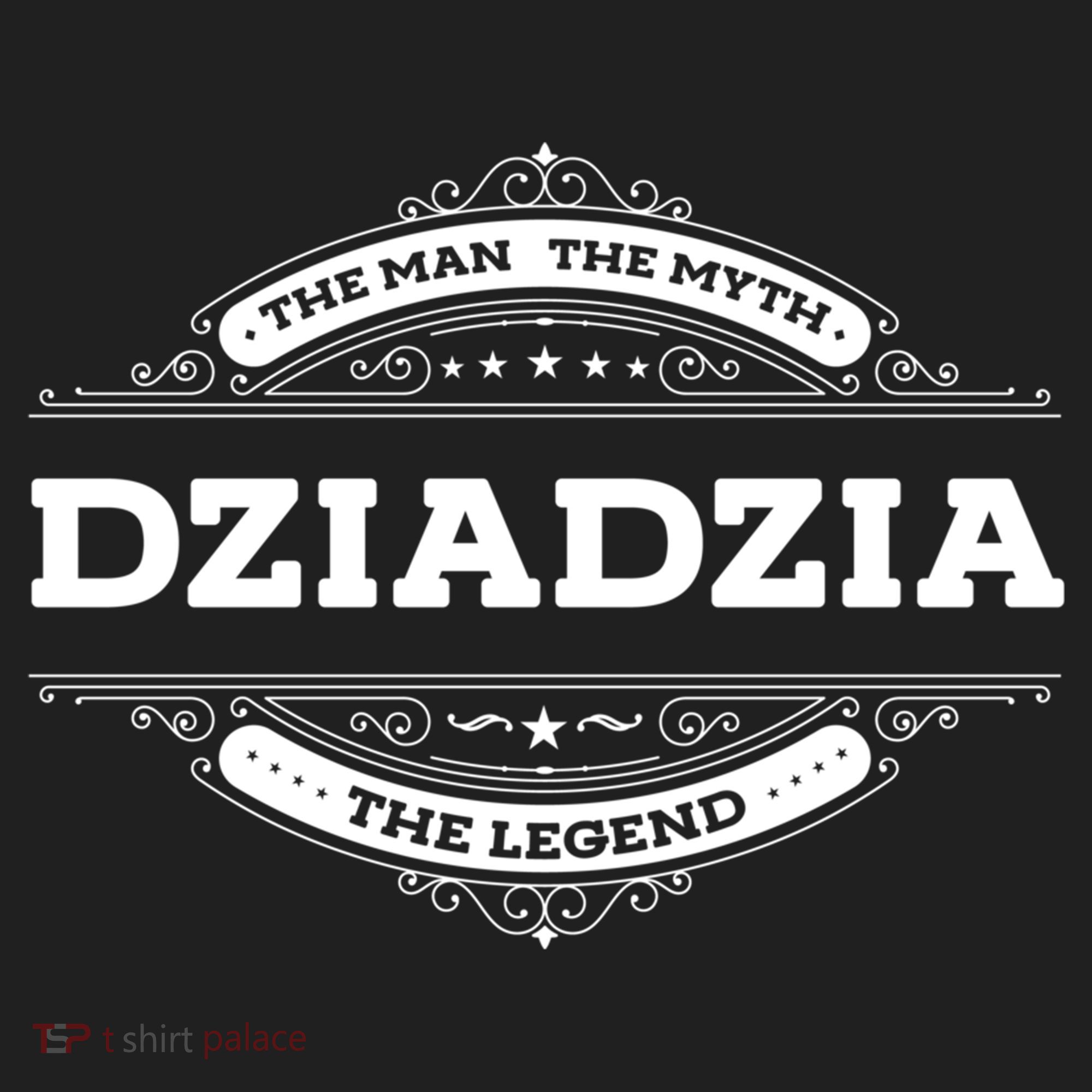 Dziadzia The The Myth The Legend Father Dad Uncle Gift Hat