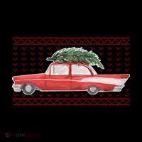 Drifting Through The Snow Ugly Christmas Sweater Coffee Mug thumb 5