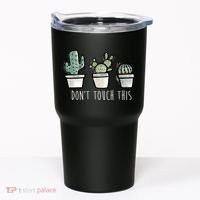 Don't Touch This Funny Cactus Tumbler thumb 0