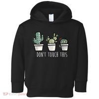 Don't Touch This Funny Cactus Toddler Hoodie thumb 0