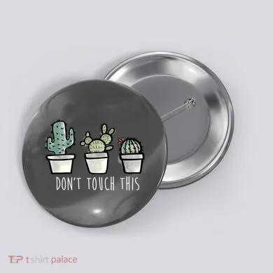 Don't Touch This Funny Cactus Button