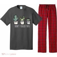 Don't Touch This Funny Cactus Pajama Set thumb 0