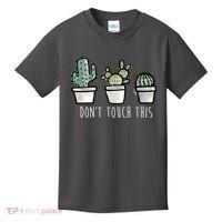 Don't Touch This Funny Cactus Kids T-Shirt thumb 0