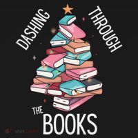 Dashing Through The Books Lover Christmas Tree Xmas Bookish Gift Ornament thumb 1