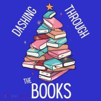 Dashing Through The Books Lover Christmas Tree Xmas Bookish Gift Mousepad thumb 1