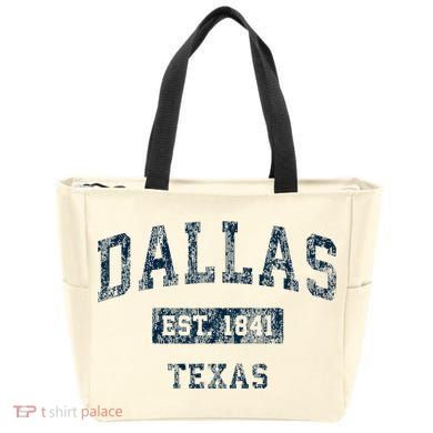 Dallas Texas Tx Vintage Tote Bag