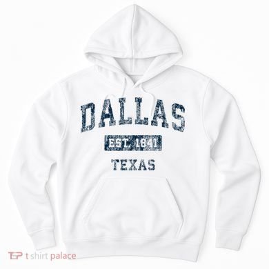 Dallas Texas Tx Vintage Hoodie