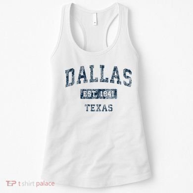 Dallas Texas Tx Vintage Women's Tank Top