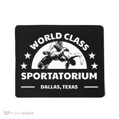 Dallas Tx Texas Wrestling World Class Sportatorium Mousepad