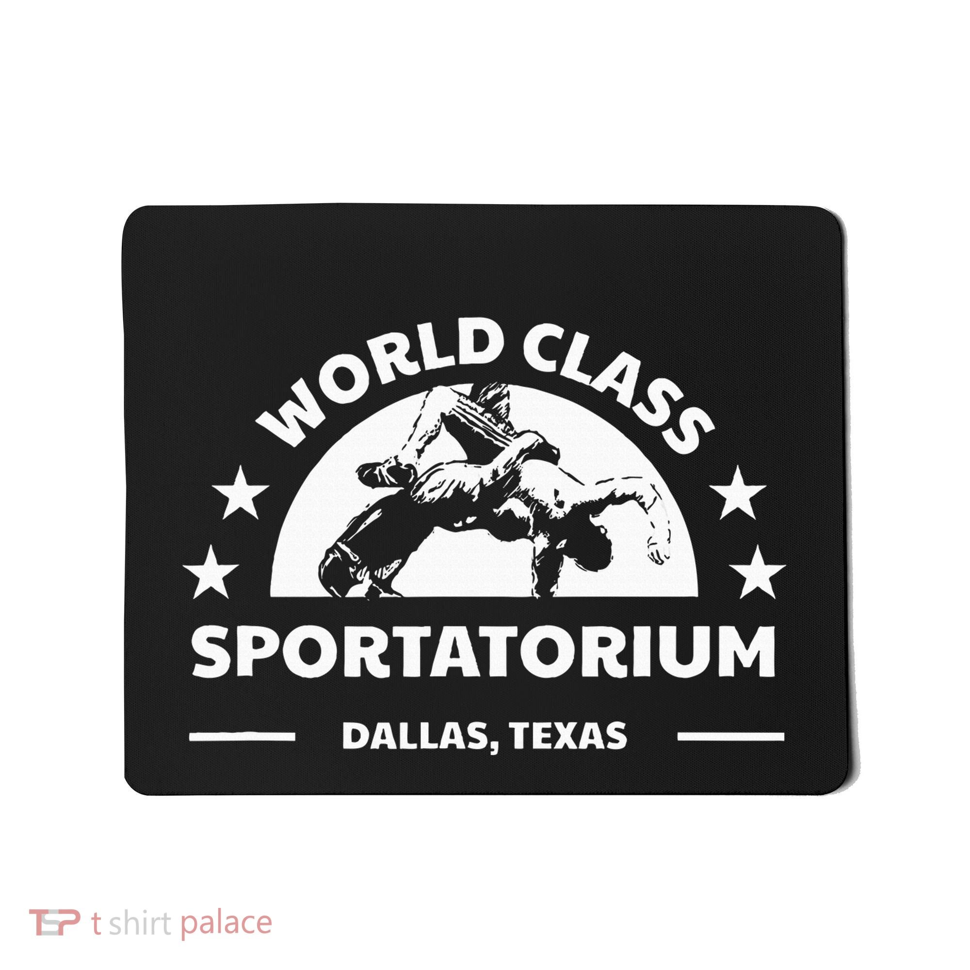Dallas Tx Texas Wrestling World Class Sportatorium Mousepad
