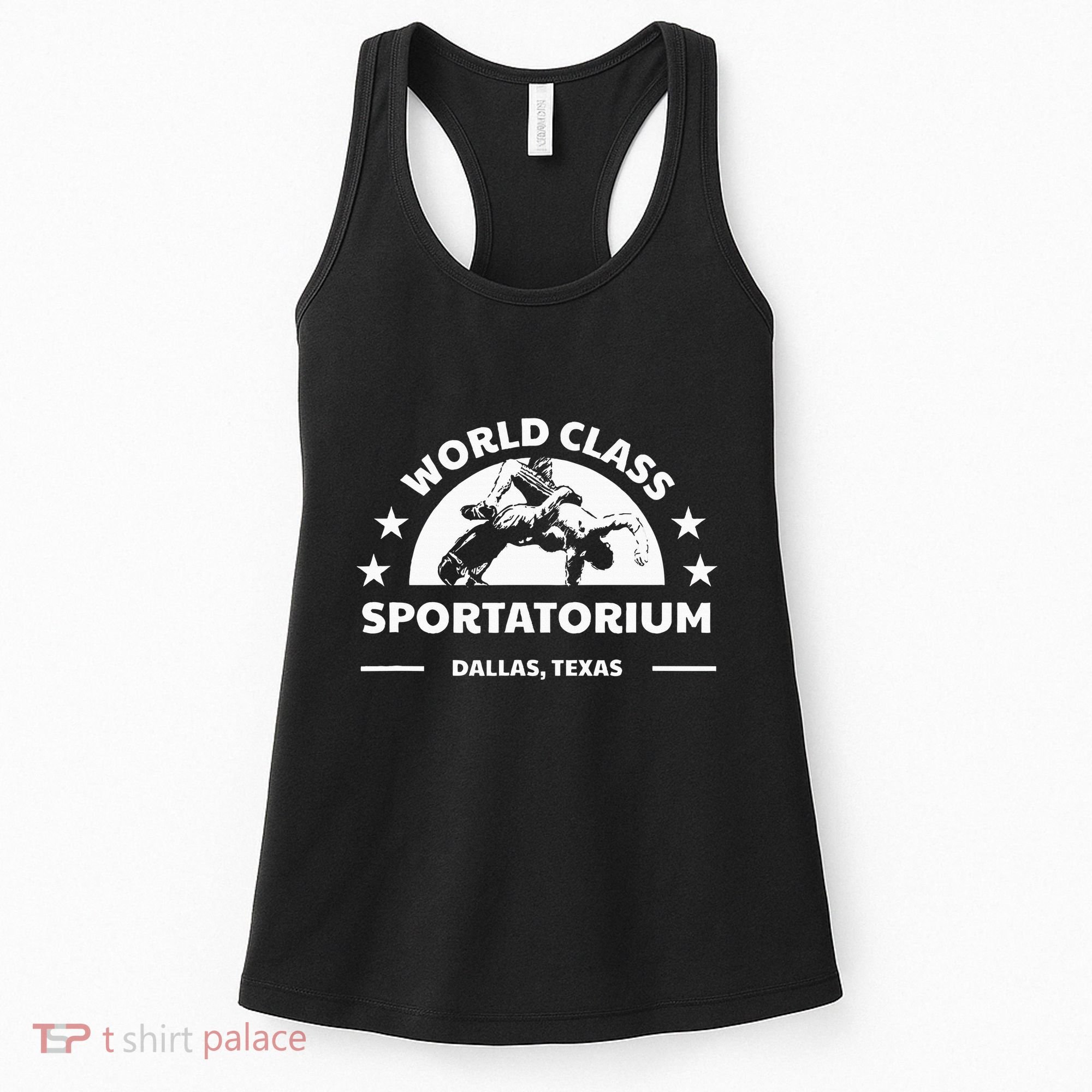 Dallas Tx Texas Wrestling World Class Sportatorium Women's Tank Top