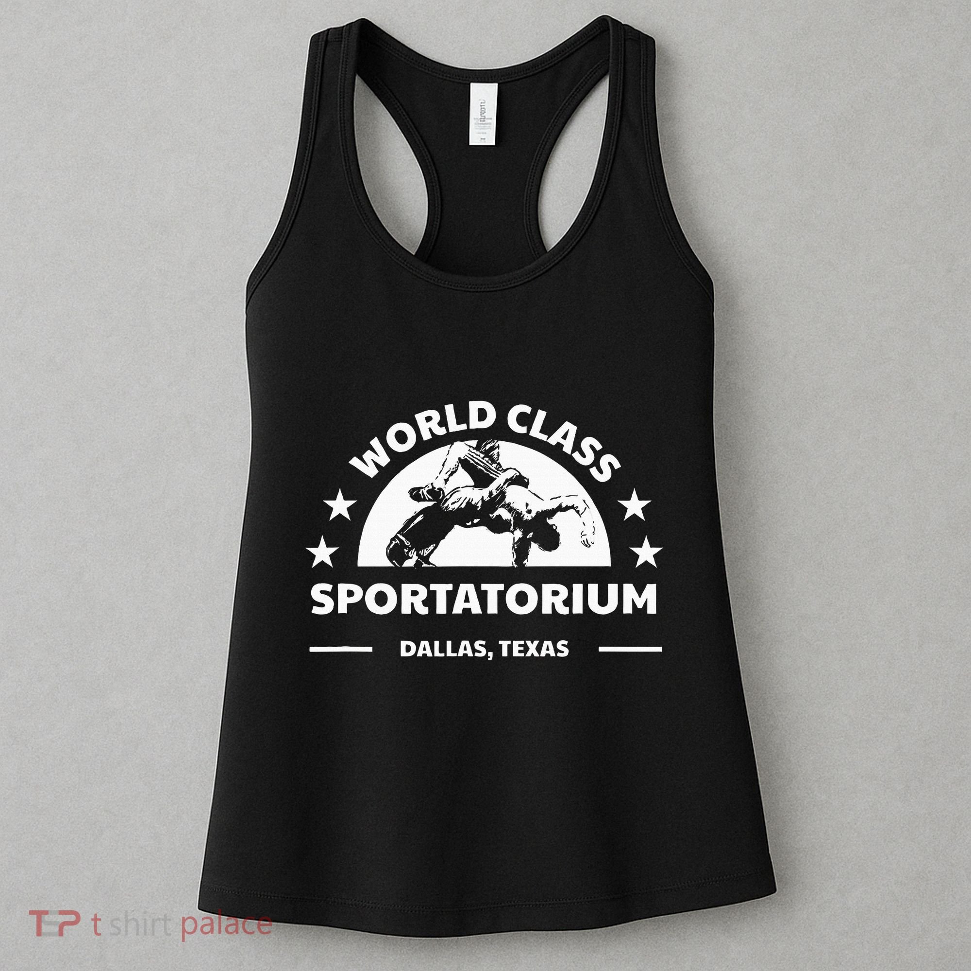 Dallas Tx Texas Wrestling World Class Sportatorium Women's Tank Top