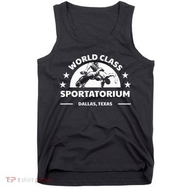 Dallas Tx Texas Wrestling World Class Sportatorium Tank Top
