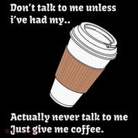 DonT Talk To Me Unless IVe Had My Coffee Joke Women's Hoodie thumb 2