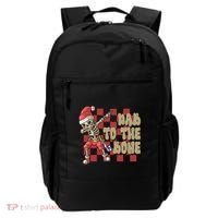 Dab To The Bone Funny Halloween Skeleton Backpack thumb 0