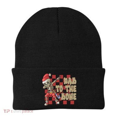 Dab To The Bone Funny Halloween Skeleton Beanie