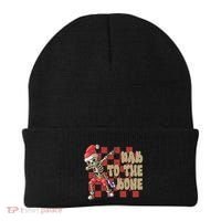 Dab To The Bone Funny Halloween Skeleton Beanie thumb 0