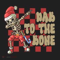 Dab To The Bone Funny Halloween Skeleton Beanie thumb 2