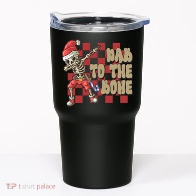 Dab To The Bone Funny Halloween Skeleton Tumbler