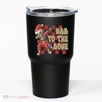 Dab To The Bone Funny Halloween Skeleton Tumbler thumb 0