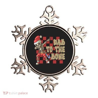 Dab To The Bone Funny Halloween Skeleton Ornament