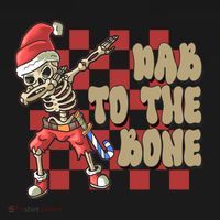 Dab To The Bone Funny Halloween Skeleton Kids Sweatshirt thumb 2
