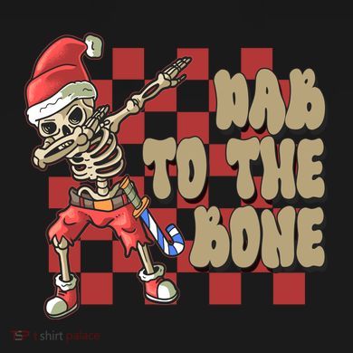Dab To The Bone Funny Halloween Skeleton Kids Tie-Dye T-Shirt