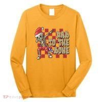Dab To The Bone Funny Halloween Skeleton Long Sleeve Shirt thumb 0