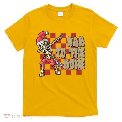 Dab To The Bone Funny Halloween Skeleton T-Shirt