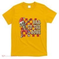 Dab To The Bone Funny Halloween Skeleton T-Shirt thumb 0