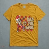 Dab To The Bone Funny Halloween Skeleton T-Shirt thumb 5