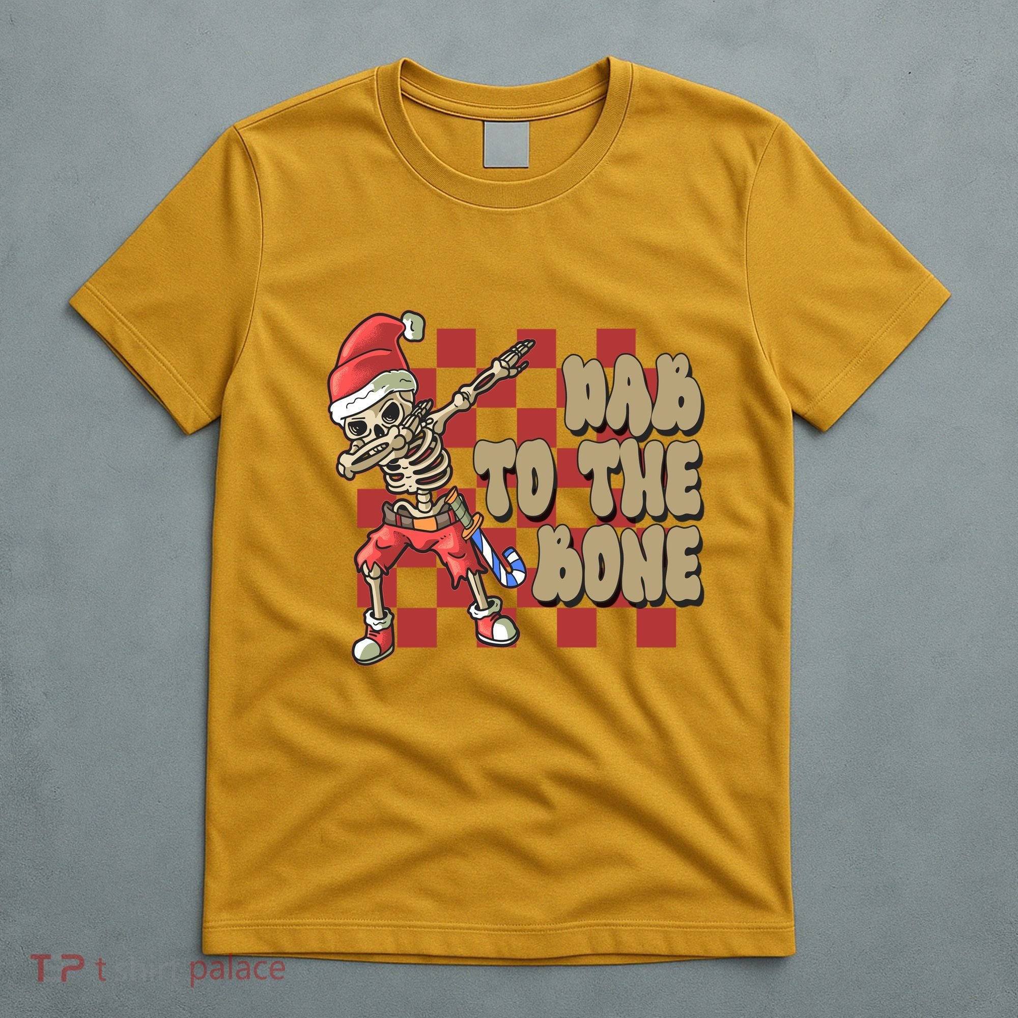 Dab To The Bone Funny Halloween Skeleton T-Shirt