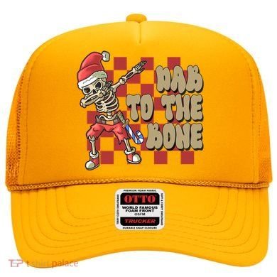 Dab To The Bone Funny Halloween Skeleton Hat