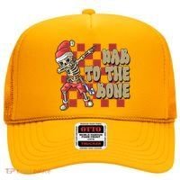 Dab To The Bone Funny Halloween Skeleton Hat thumb 0