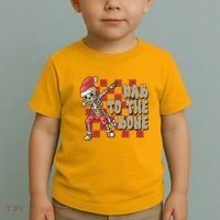 Dab To The Bone Funny Halloween Skeleton Toddler T-Shirt thumb 2