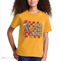 Dab To The Bone Funny Halloween Skeleton Kids T-Shirt thumb 2