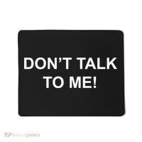 Don't Talk To Me Secret Masked Performer Gift Mousepad thumb 0