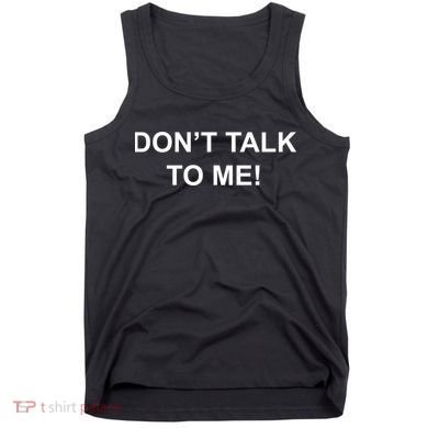 Don't Talk To Me Secret Masked Performer Gift Tank Top