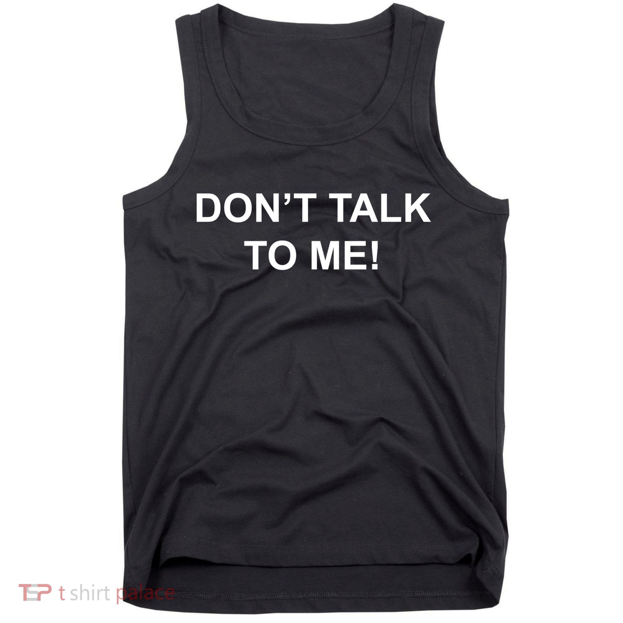 Don't Talk To Me Secret Masked Performer Gift Tank Top