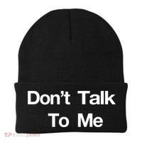 Don't Talk To Me Gift Beanie thumb 0