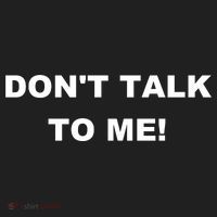 Don't Talk To Me! Gift Golf Towel thumb 3