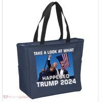 Donald Trump Take A Look What Happened I DonT Die Easily Tote Bag thumb 2