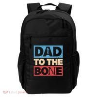Dad To The Bone Bad Dad Humor Backpack thumb 0