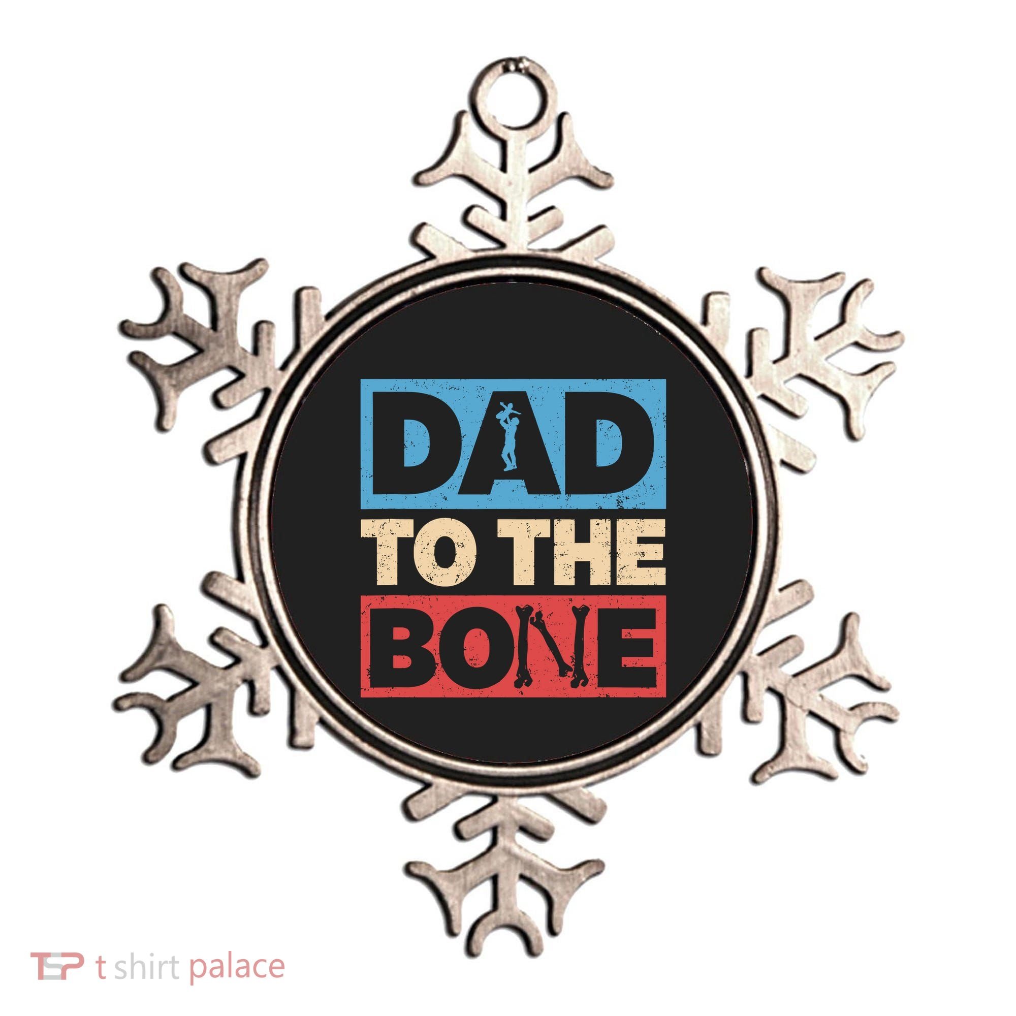 Dad To The Bone Bad Dad Humor Ornament