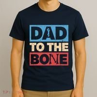 Dad To The Bone Bad Dad Humor T-Shirt thumb 3