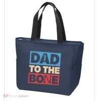 Dad To The Bone Bad Dad Humor Tote Bag thumb 3