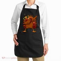 Dabbing Turkey, Thanksgiving Funny Cute Apron thumb 2