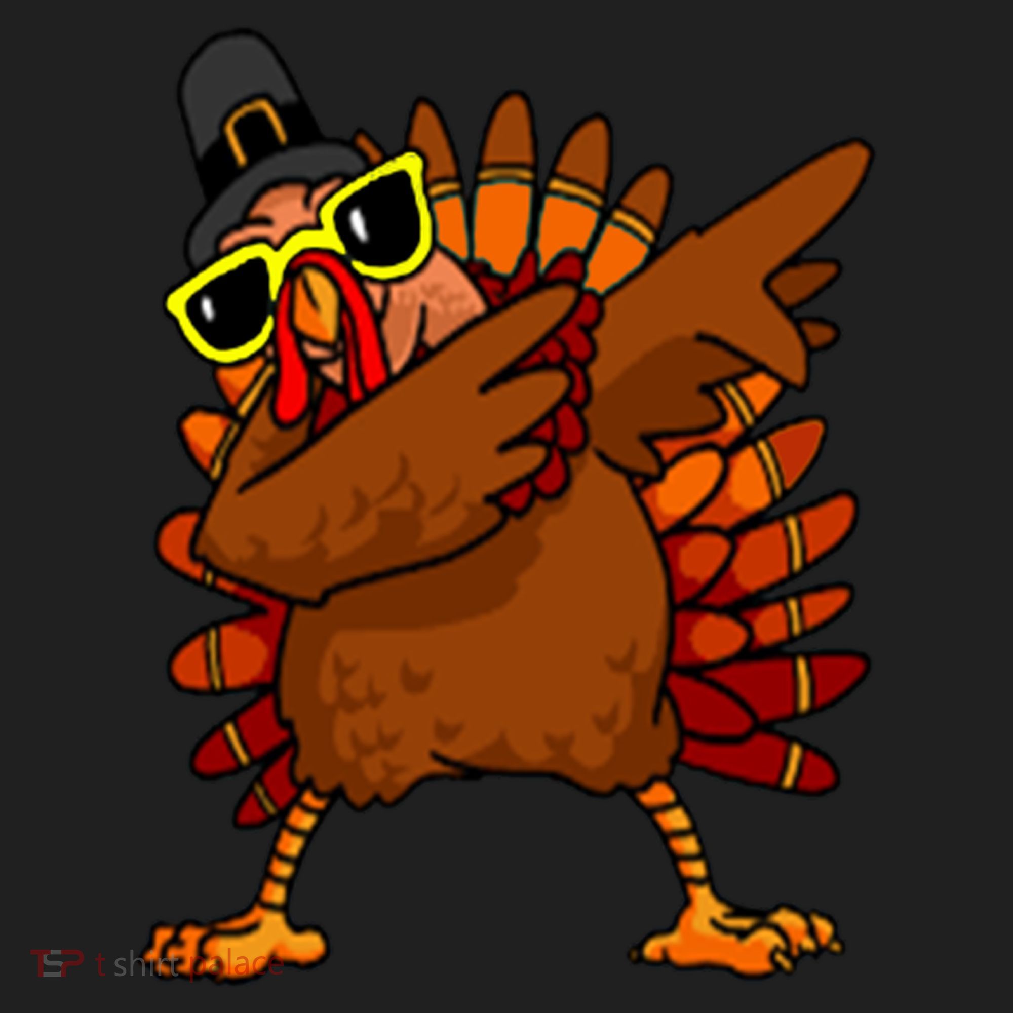Dabbing Turkey, Thanksgiving Funny Cute Beanie